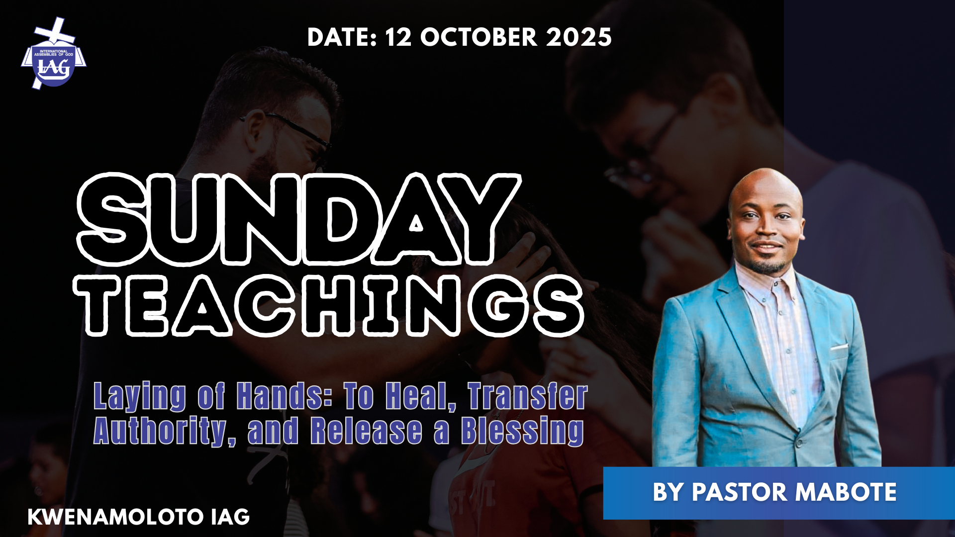 The biblical purpose and power of the laying on of hands