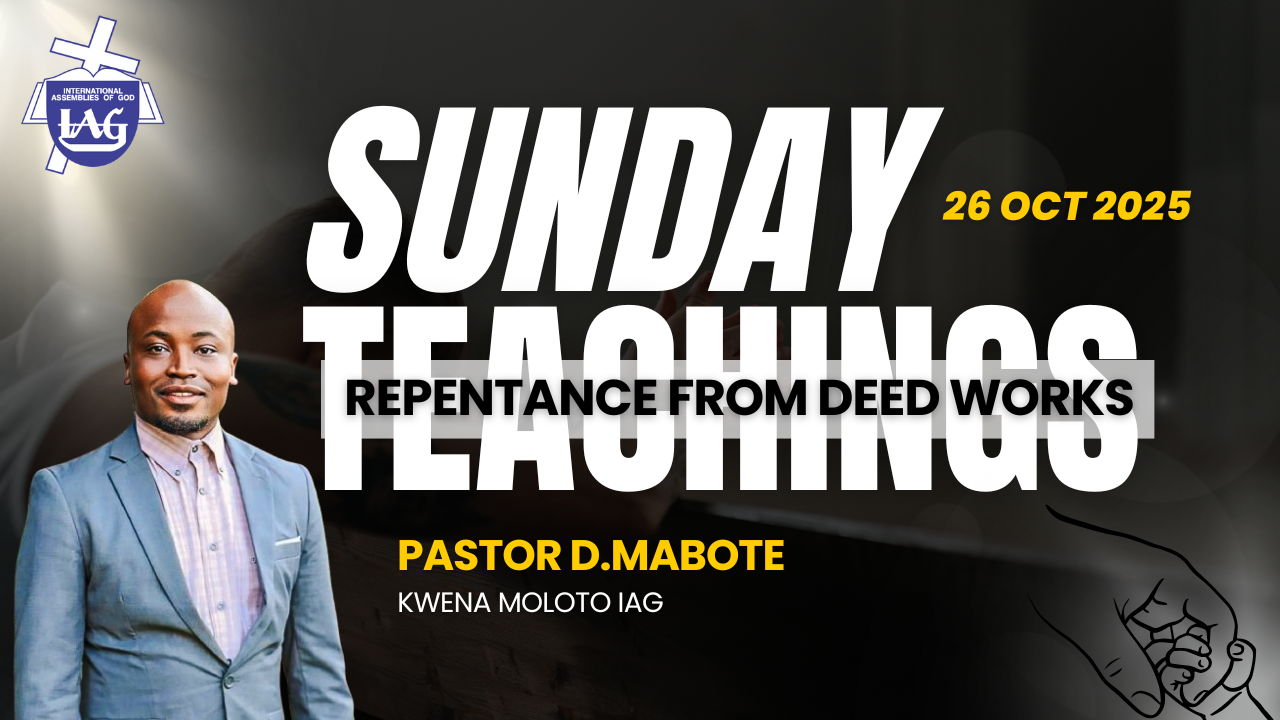 Repentance from dead works